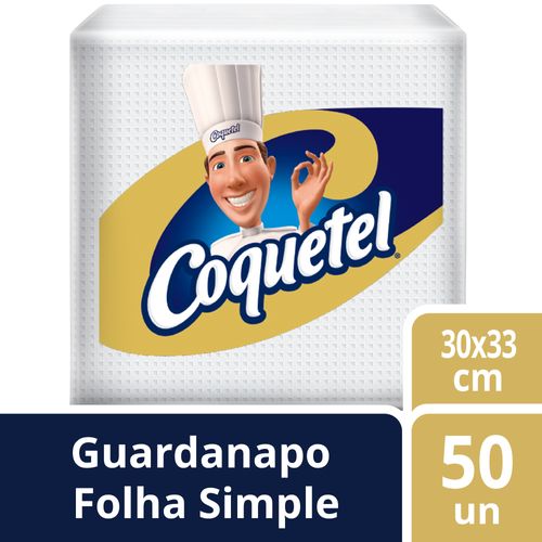 Guardanapo  Coquetel 50 Unidades