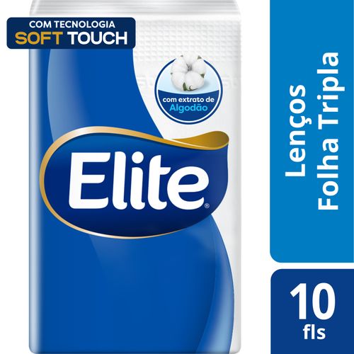 Lenco Papel Elite Pocket 10 Folhas 6 Unidades