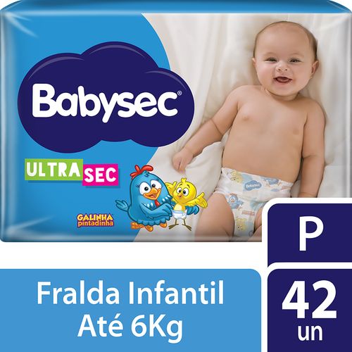 Fralda Baby Ultra Mega P 42 Unidades